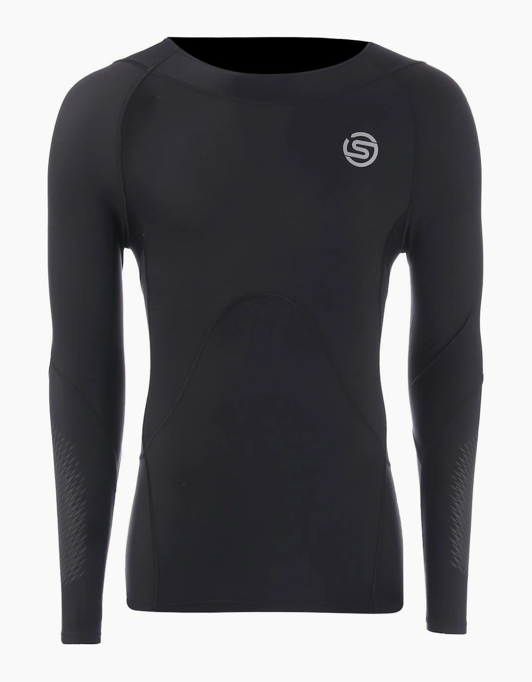 Compression Fit Crew Neck Long Sleeve Top, 2 of 1