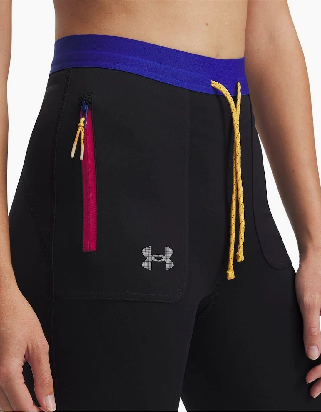 Trial Run Solid Patterned Leggings