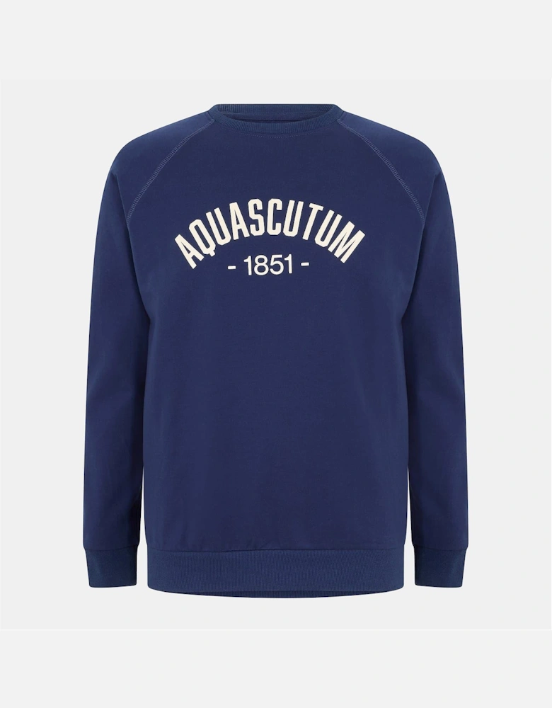 Crest Raglan Sleeve Sweatshirt