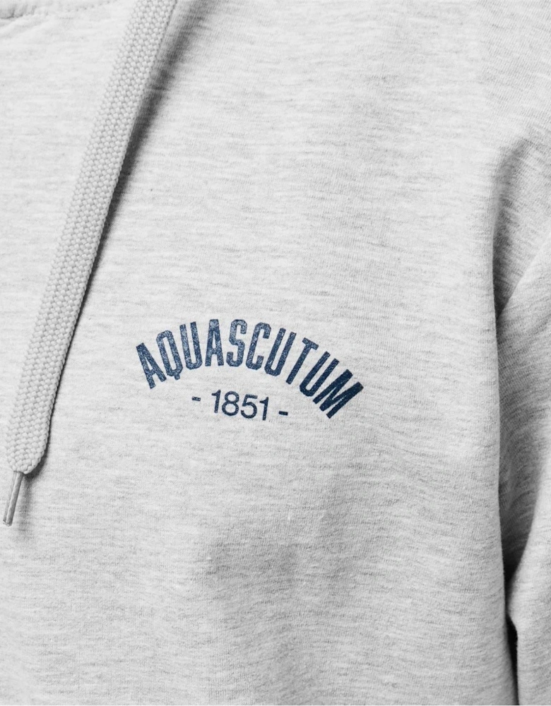 Regular Fit Lettering Hooded Sweatshirt