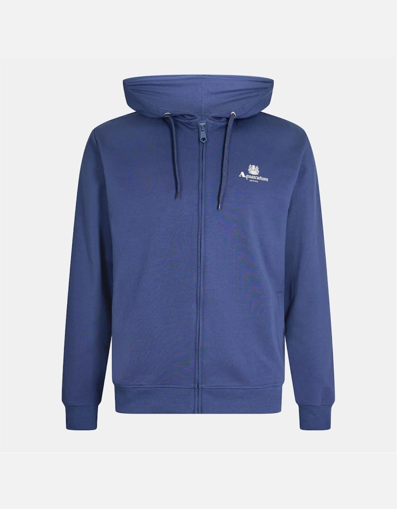 Hooded Ribbed Cuff Regular Fit Jacket