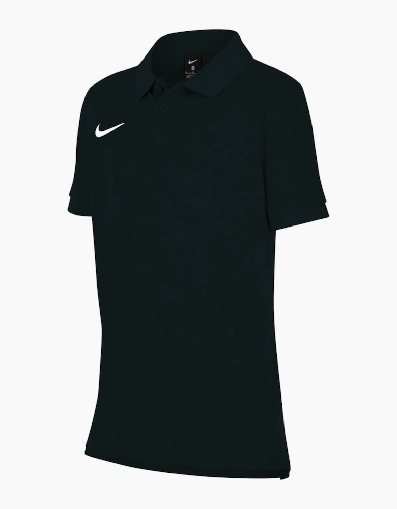 Collared Neck Short Sleeve Polo Shirt