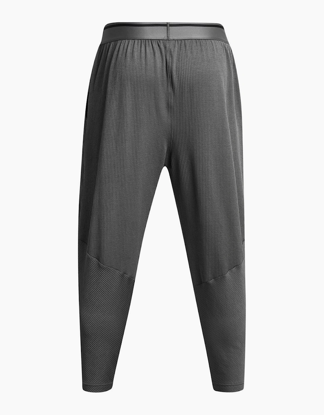 Ribbed Joggers with Open Hem