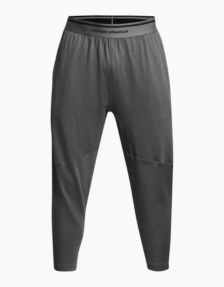 Ribbed Joggers with Open Hem