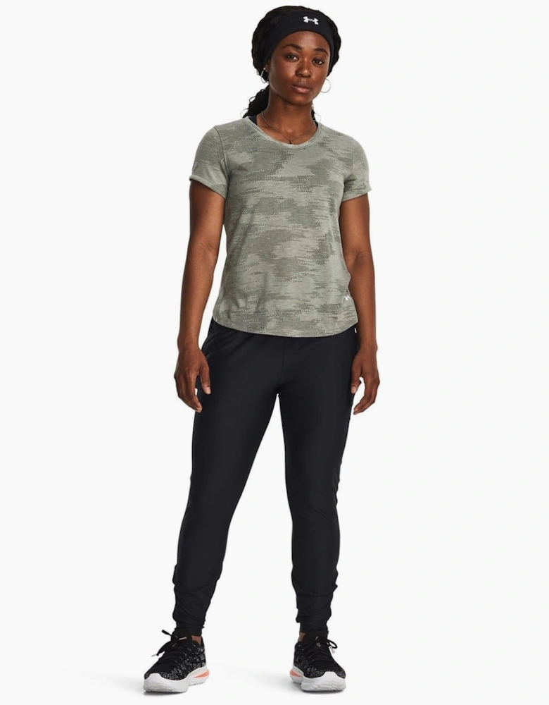 Qualifier Elite Solid Patterned Slim Track Pants
