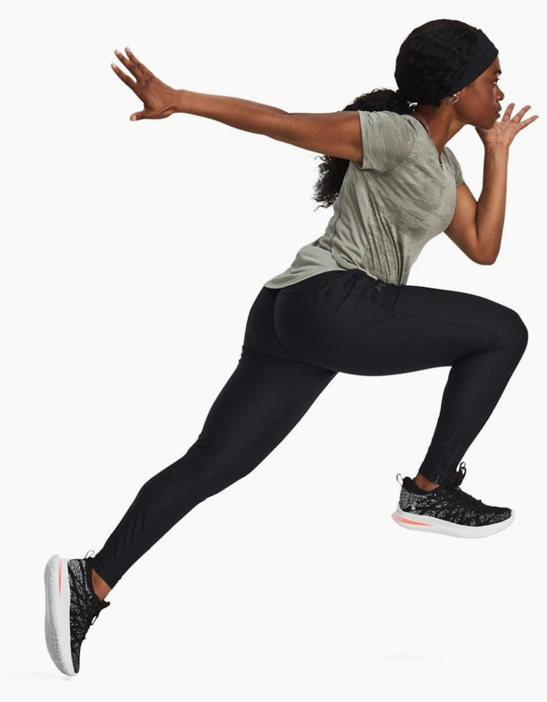 Qualifier Elite Solid Patterned Slim Track Pants