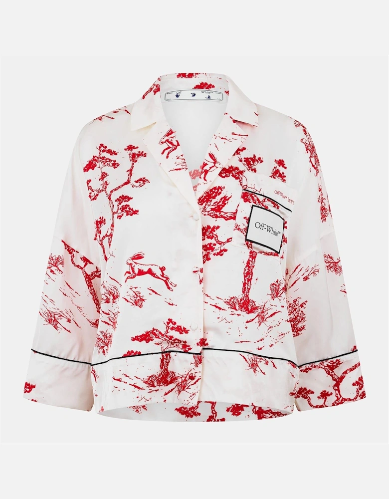 Collared Neck Long Sleeve Shirt