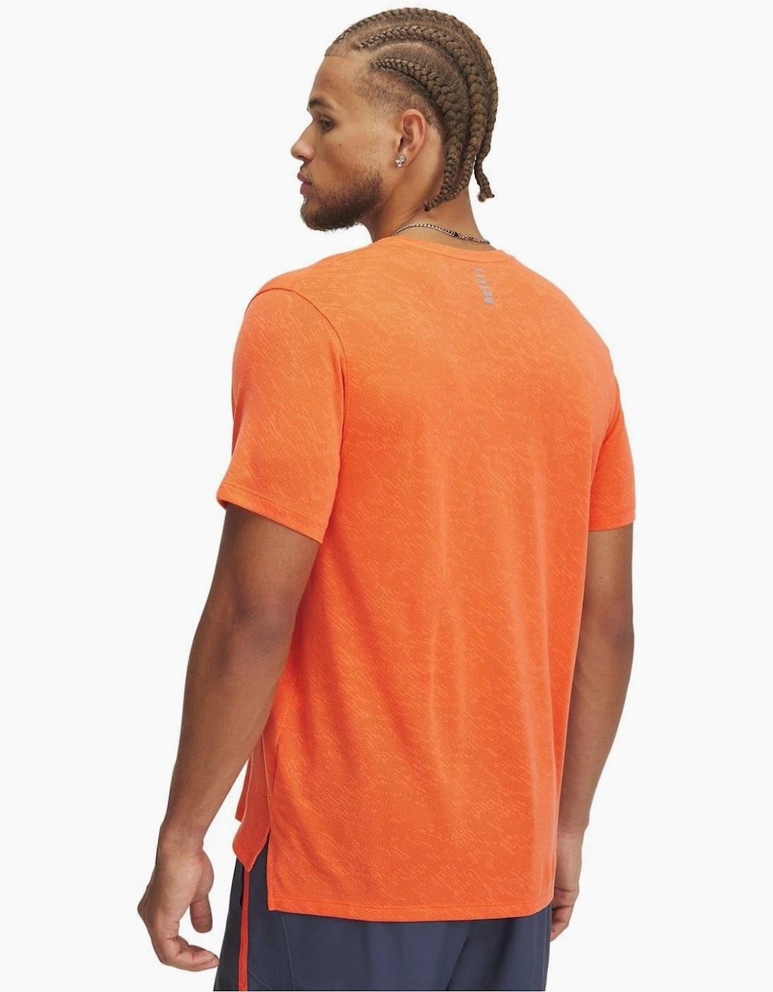 Launch Camo Crew Neck Short Sleeve Running T-Shirt