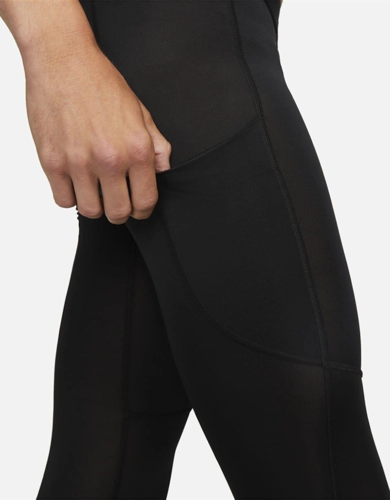 DF Solid Patterned Leggings