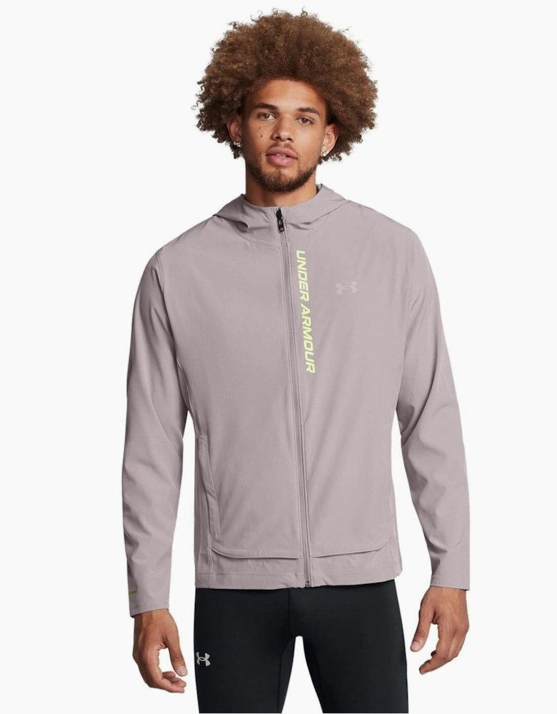 Outrun Storm Hooded Running Jacket