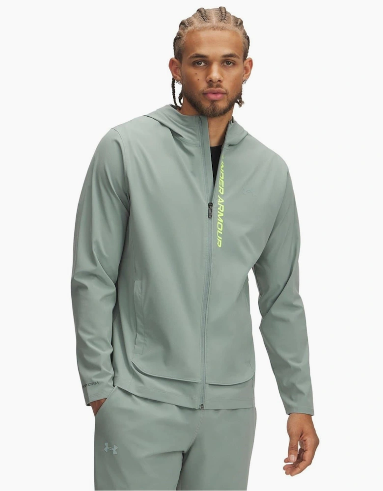 Outrun Storm Hooded Running Jacket