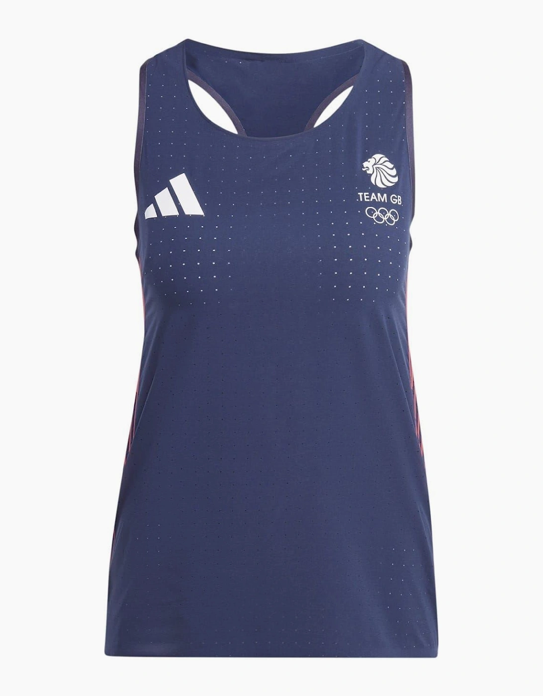 Womens Team Gb Adizero Running Tank Top, 7 of 6