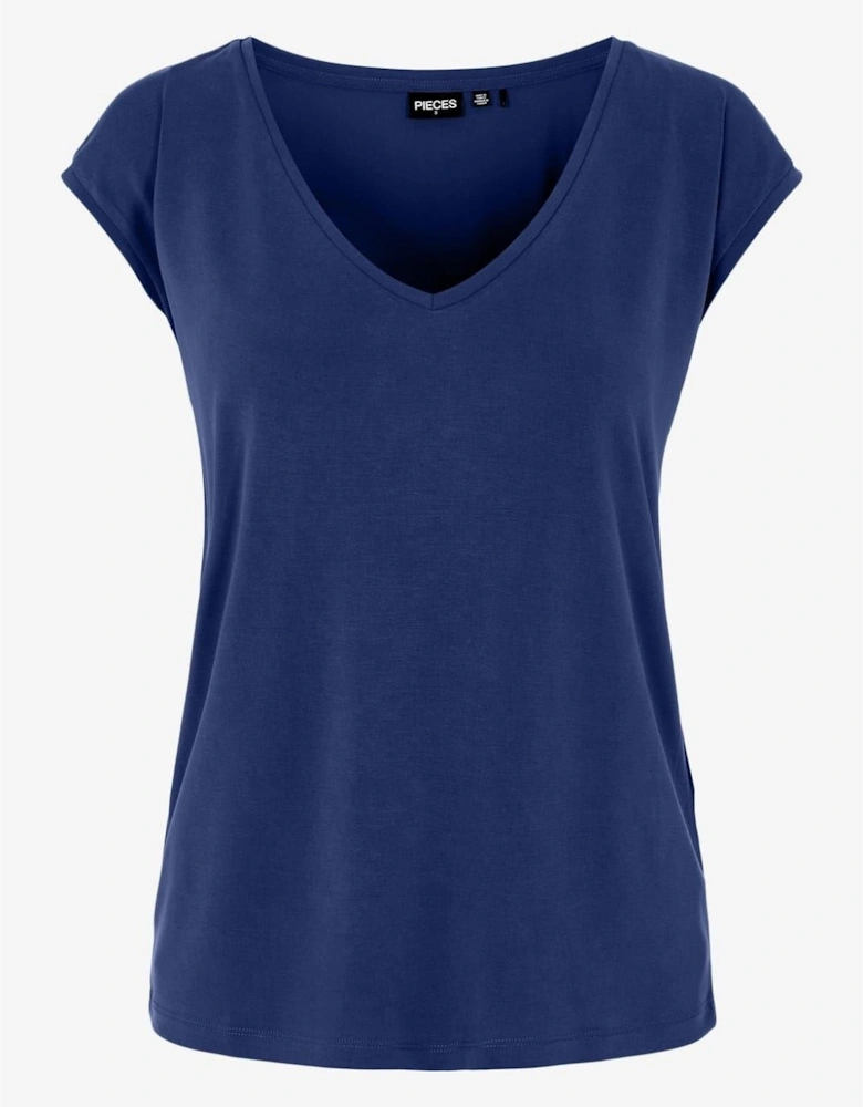 Regular Fit V-Neck Knit T-Shirt