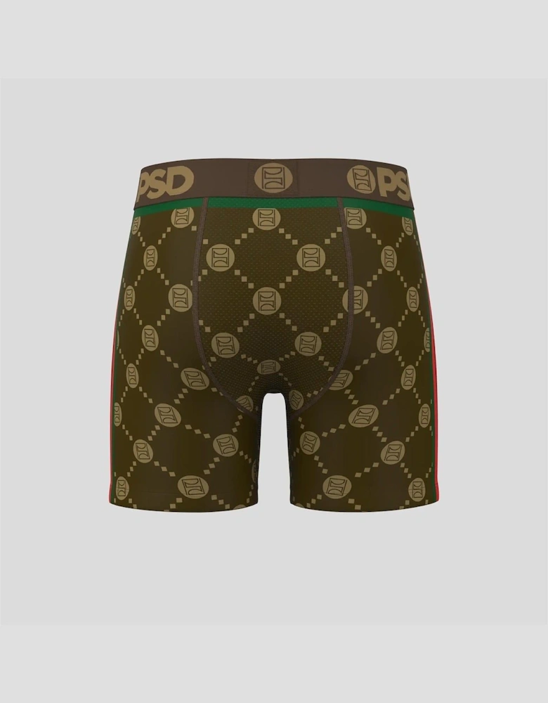 Emblem Lux All Over Logo Boxer Brief