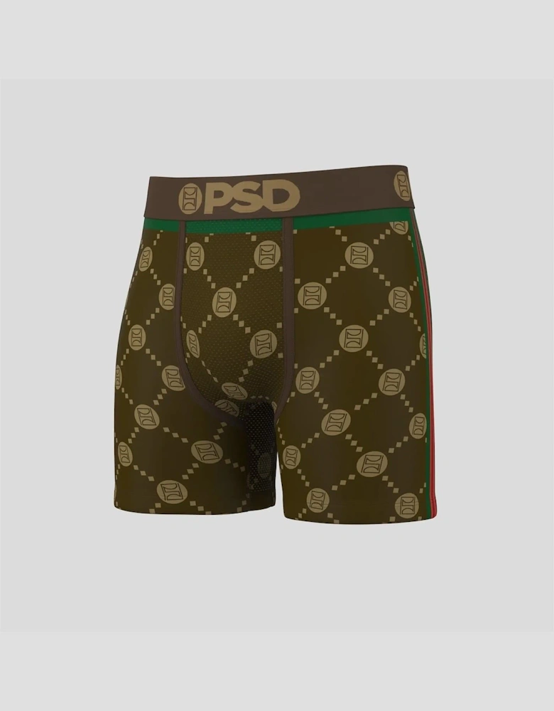 Emblem Lux All Over Logo Boxer Brief