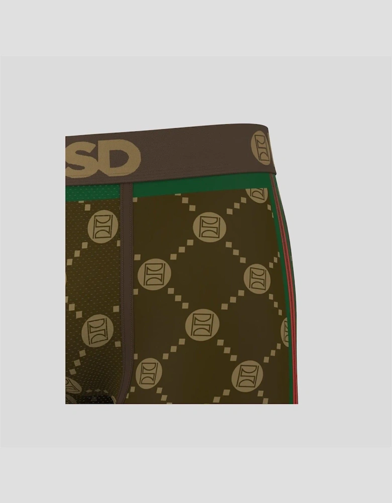 Emblem Lux All Over Logo Boxer Brief
