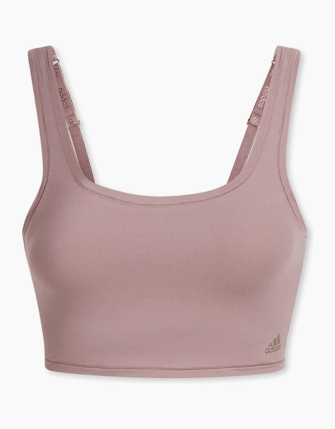 Cropped Snug Fit Scoop Neck Bralet, 2 of 1