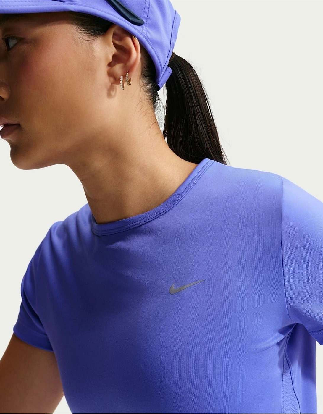 Womens Tempo Dri Fit Short Sleeve Running Top