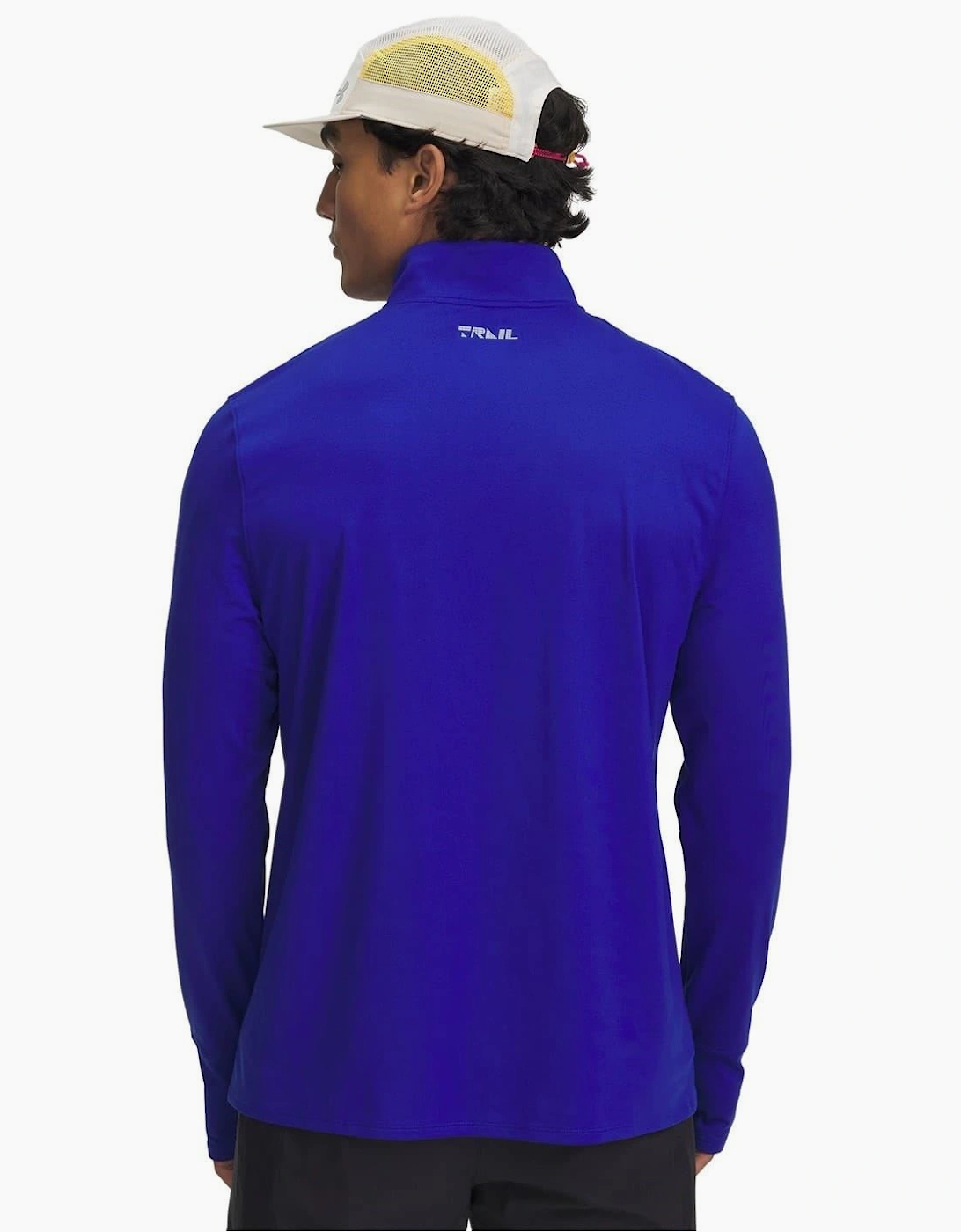 Trail Zip Neck Long Sleeve Thumb Hole T-Shirt