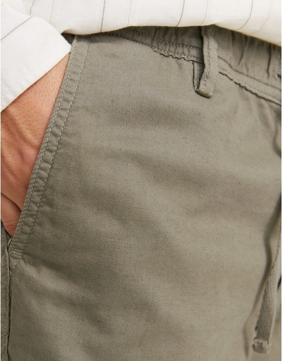 Linen Bermuda Shorts