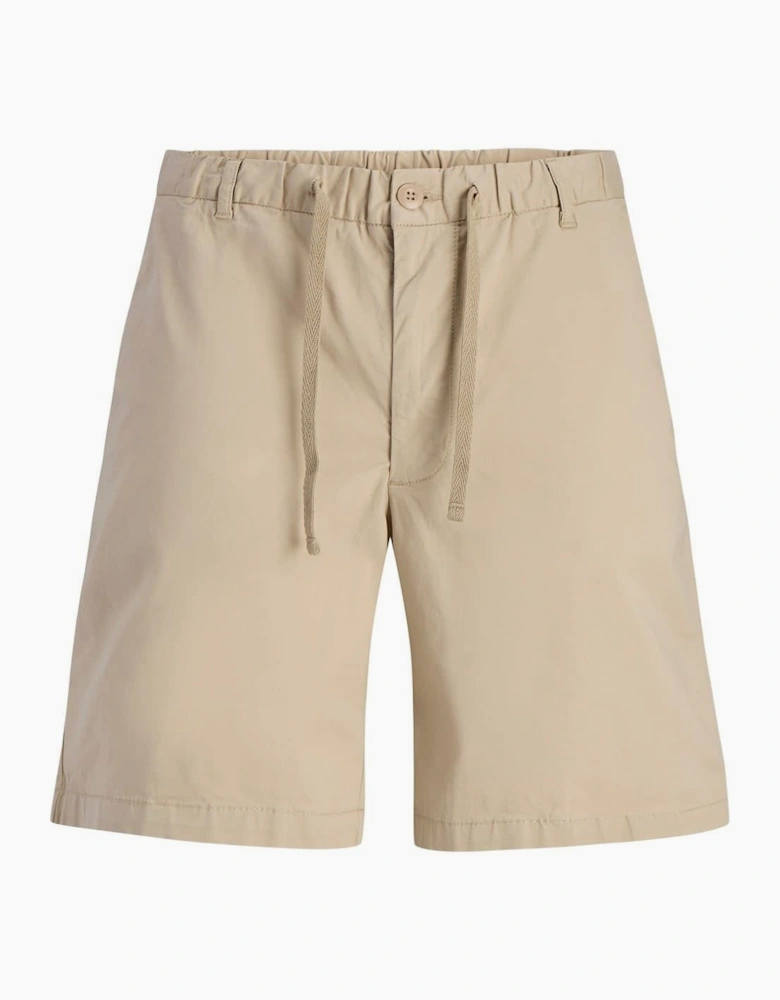 Solid Bermuda Chino Shorts