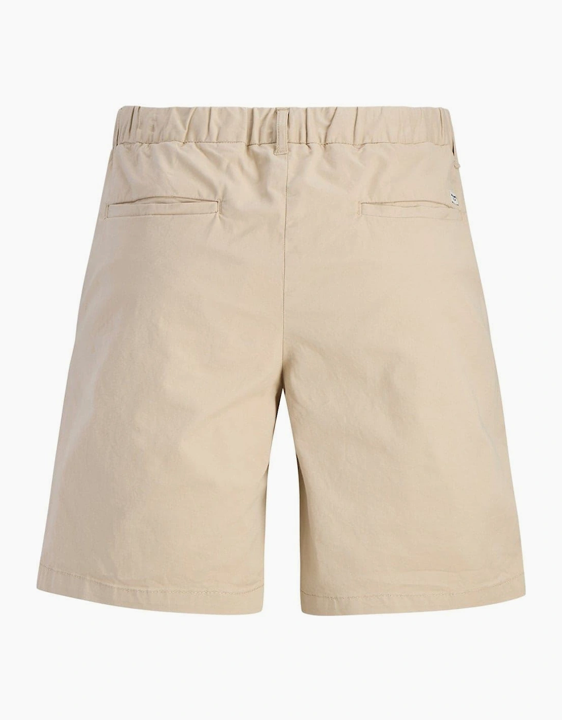 Solid Bermuda Chino Shorts