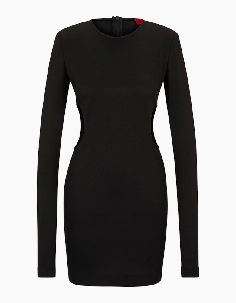 Kemila Crew Neck Mini Bodycon Dress