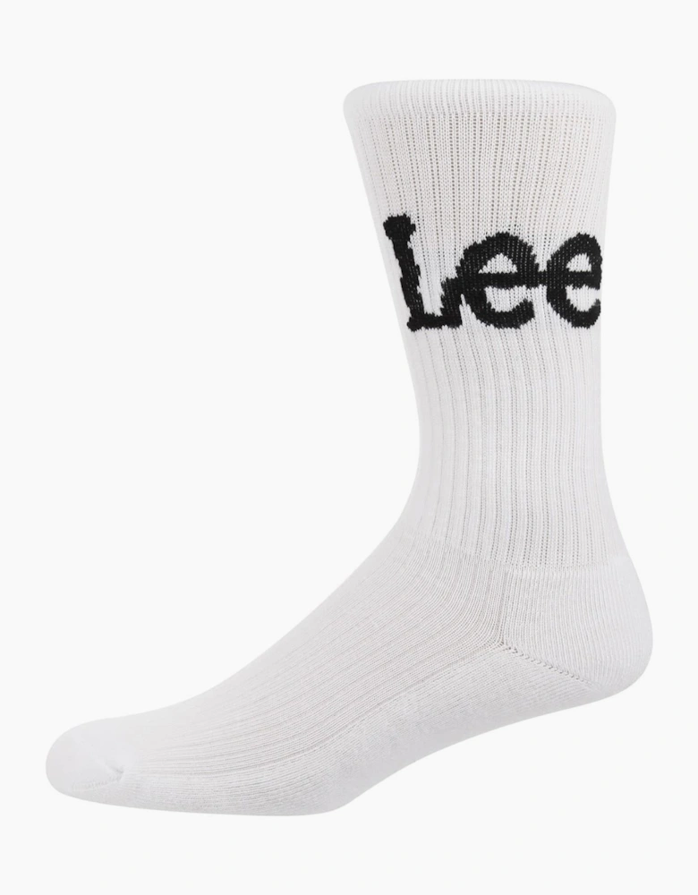 3 Pack Crorbett Lettering Crew Socks