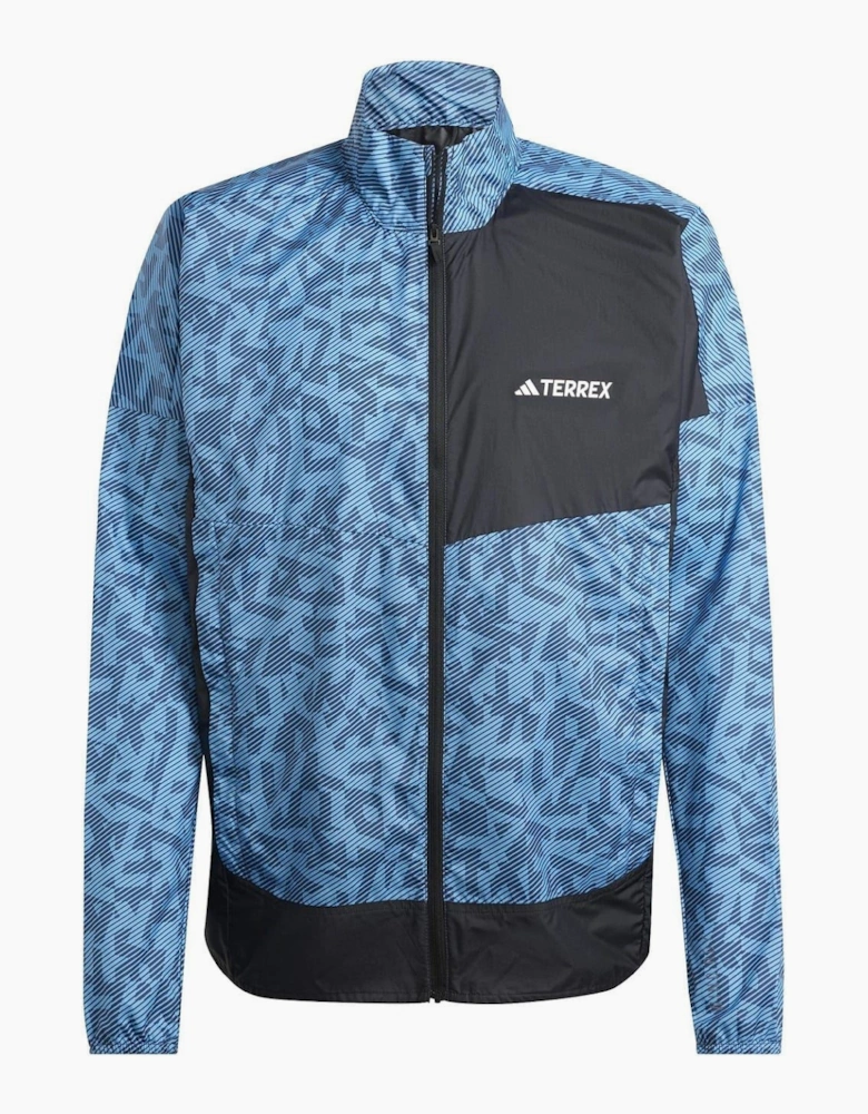 Trail Windbreaker Lettering Reflective Accent Jacket
