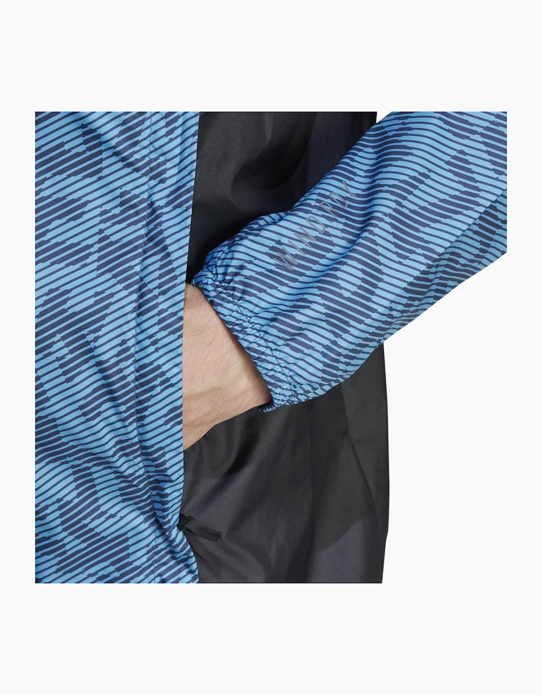Trail Windbreaker Lettering Reflective Accent Jacket