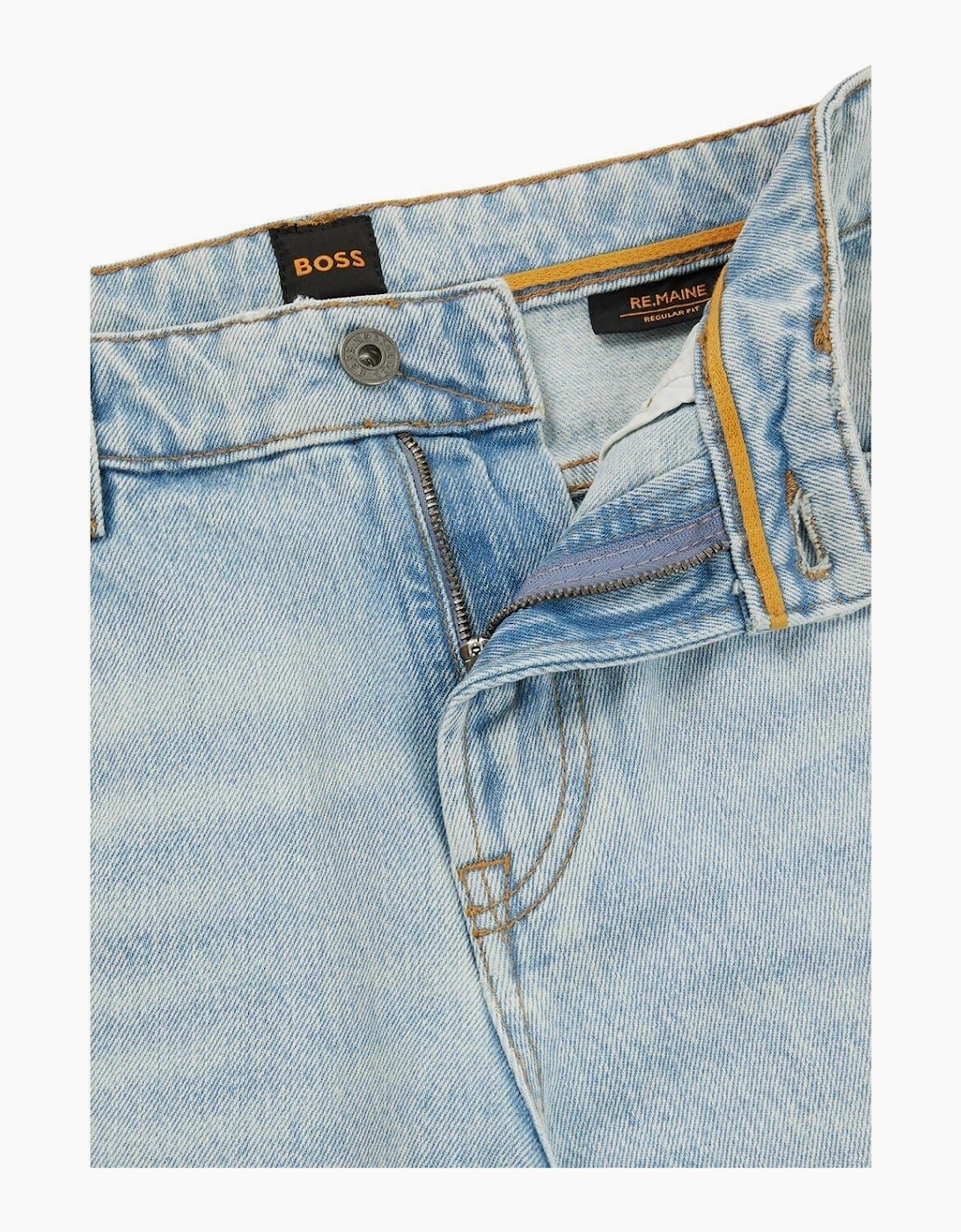 Five Pocket Design Regular Fit Jeans
