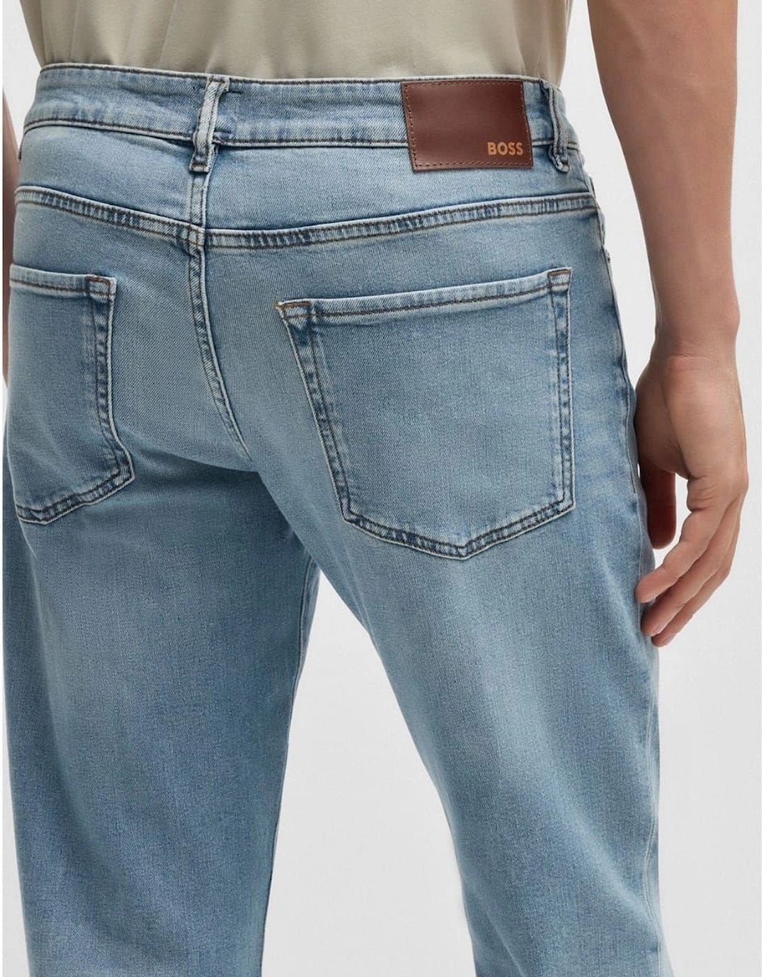 Five Pocket Design Regular Fit Jeans