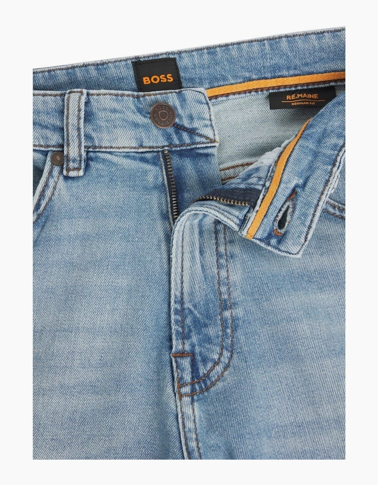 Five Pocket Design Regular Fit Jeans