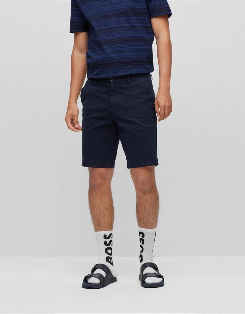 Slice Solid Bermuda Shorts