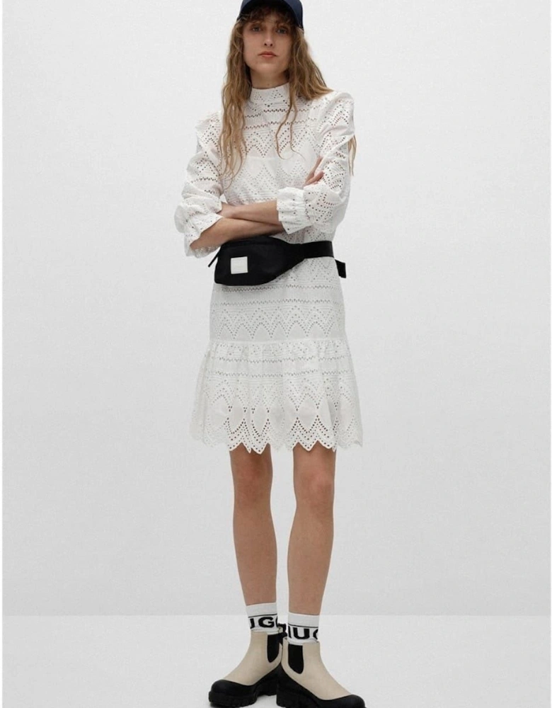 Kalina High Neck Midi Dress