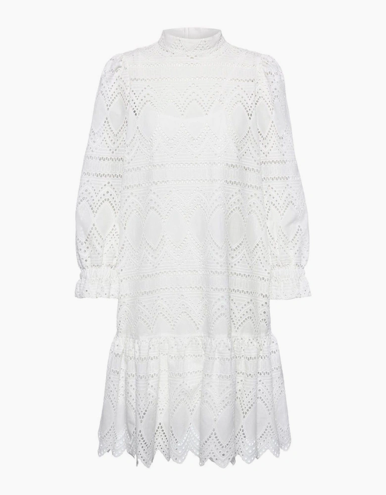 Kalina High Neck Midi Dress