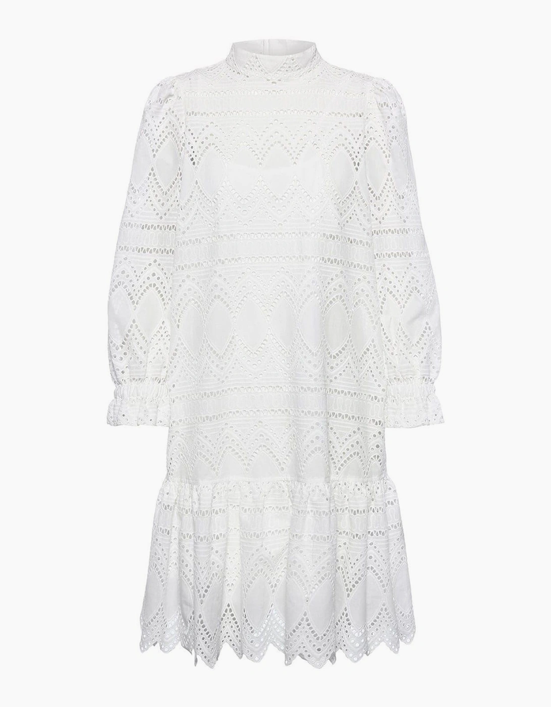 Kalina High Neck Midi Dress