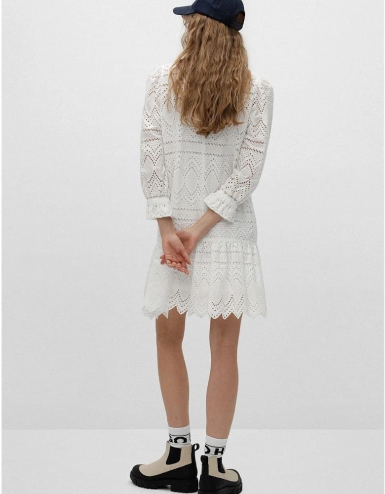 Kalina High Neck Midi Dress
