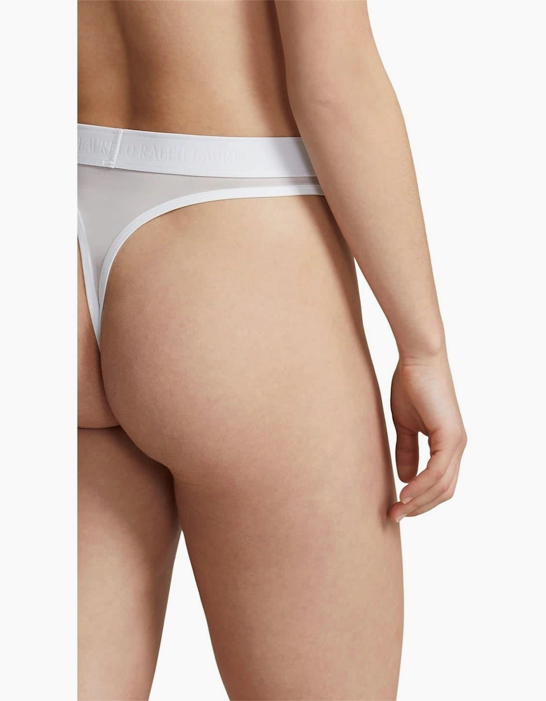 Polo Mesh Hight Waist Thong