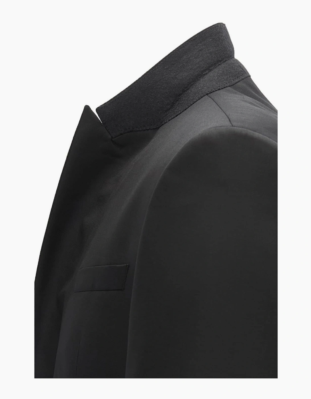 Halwood Notched Neck Long Suit Jacket