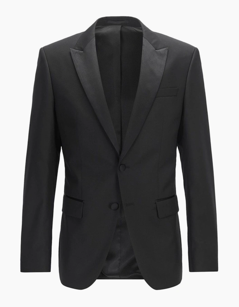 Halwood Notched Neck Long Suit Jacket