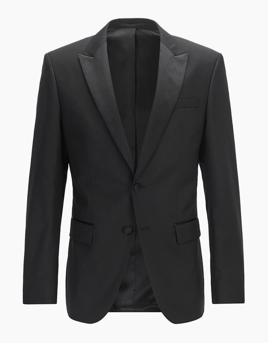 Halwood Notched Neck Long Suit Jacket