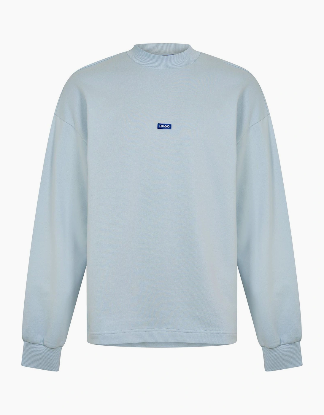 Cotton Relaxed Fit Crew Sweatshirt