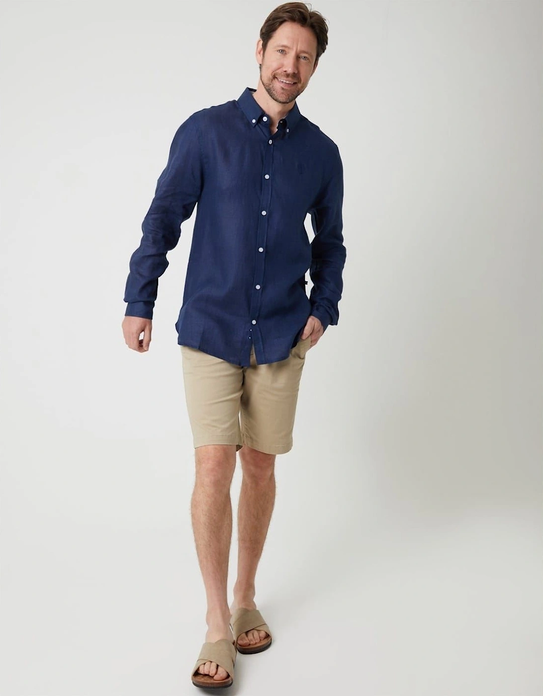 Regular Fit Long Sleeve Cuff Shirt