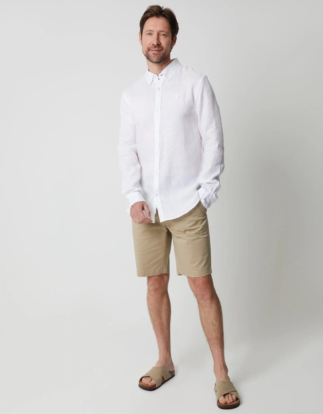 Regular Fit Long Sleeve Cuff Shirt