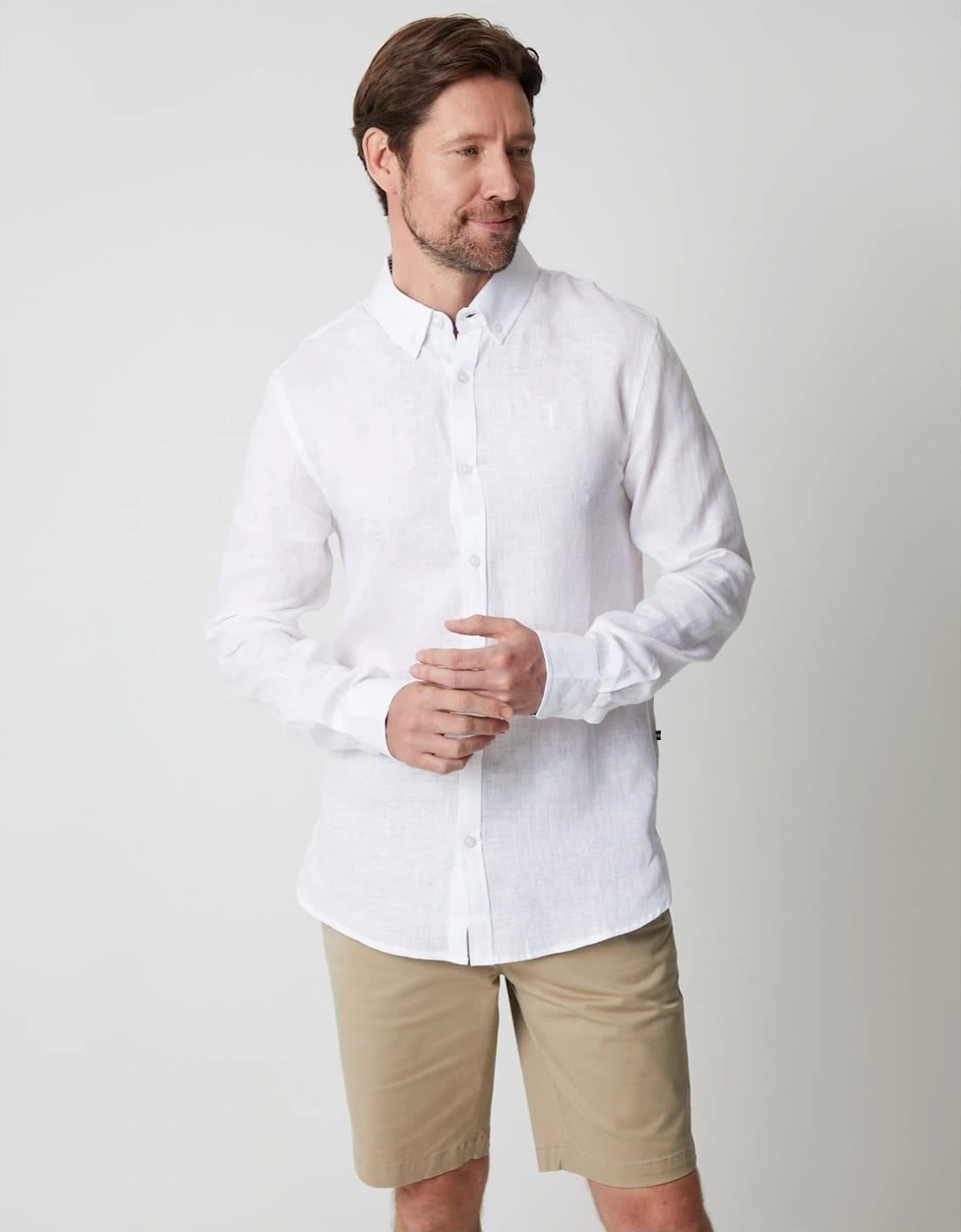 Regular Fit Long Sleeve Cuff Shirt