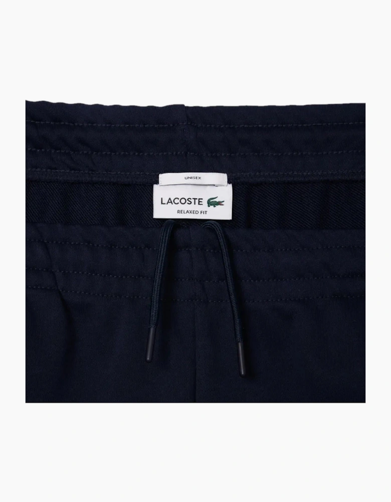 Xh0145 Crocodile Logo Solid Patterned Joggers