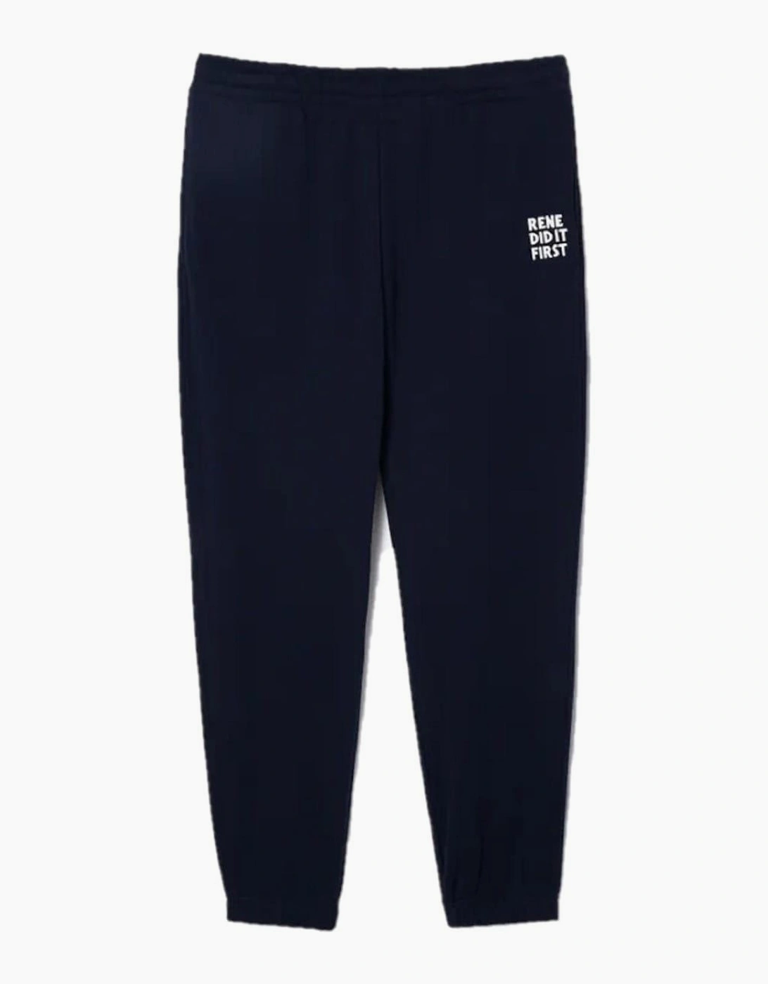 Xh0145 Crocodile Logo Solid Patterned Joggers