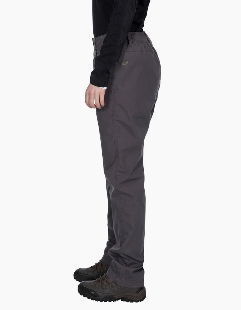 Rambler Solid Patterned Straight Cargo Trousers