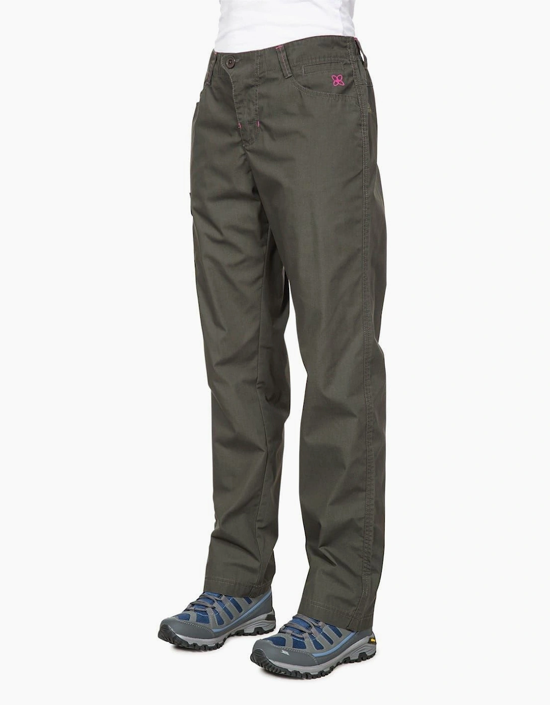 Rambler Solid Patterned Straight Cargo Trousers